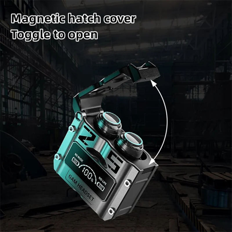 Hjemix | Støyreduserende trådløse Bluetooth-hodetelefoner med lav ventetid