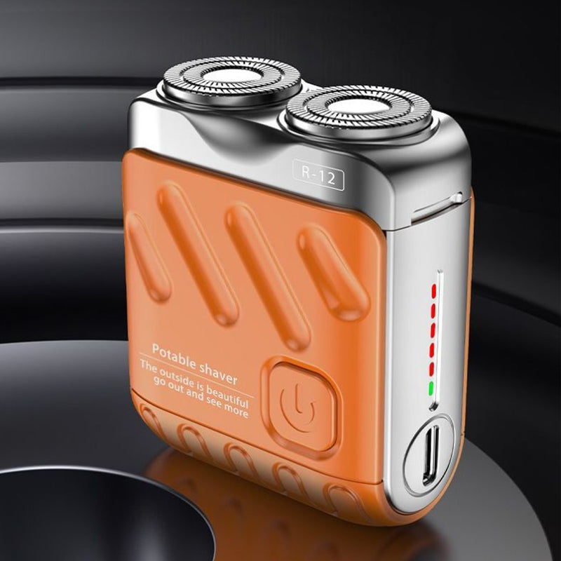 Hjemix | Bærbar Mini Rotary elektrisk barbermaskin for menn