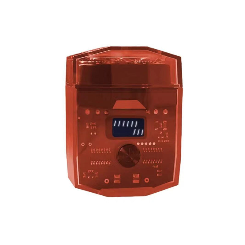 Hjemix | Gjennomsiktig Mini Elektrisk Barberhøvel med Lavt Støynivå