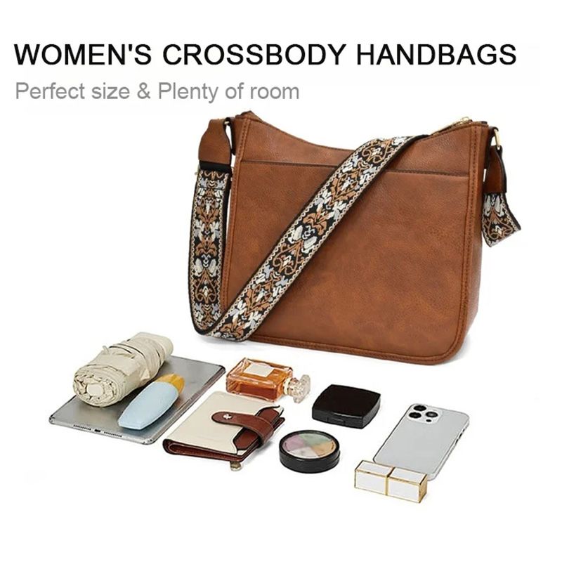 Hjemix | Allsidig crossbody-veske i skinn for kvinner