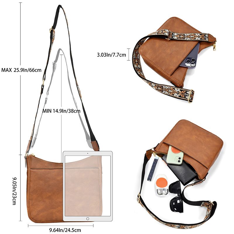 Hjemix | Allsidig crossbody-veske i skinn for kvinner