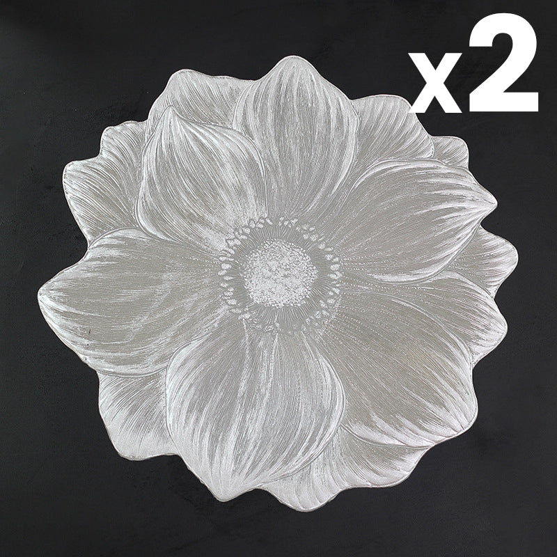 Hjemix | Lotus Formet Varmebestandig og Vaskbar Bordbrikke🔥Salg til redusert pris🔥