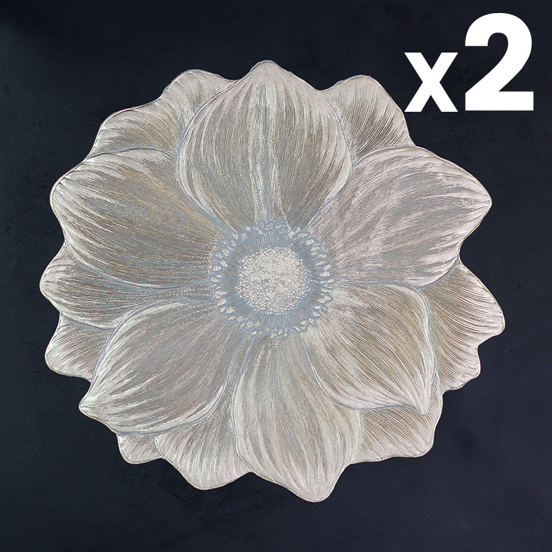 Hjemix | Lotus Formet Varmebestandig og Vaskbar Bordbrikke🔥Salg til redusert pris🔥