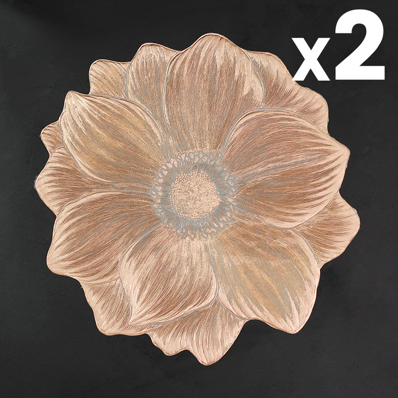 Hjemix | Lotus Formet Varmebestandig og Vaskbar Bordbrikke🔥Salg til redusert pris🔥