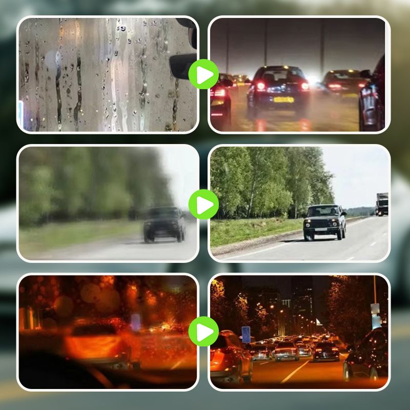 Hjemix | ✨Ny 2.0 Grønn oljefilm Tørk | Kraftig fjerning av oljefilm og krystallbelegg🚗💧