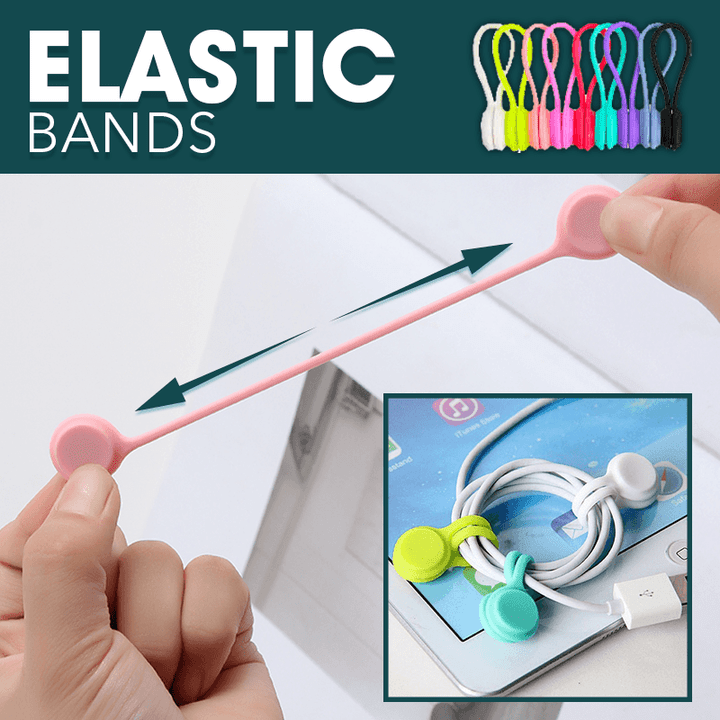 Hjemix | Magnetiske kabelbindere med snaplås