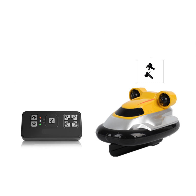 Hjemix | Mini 2.4G RC høyhastighetsbåt med LED-lys✨