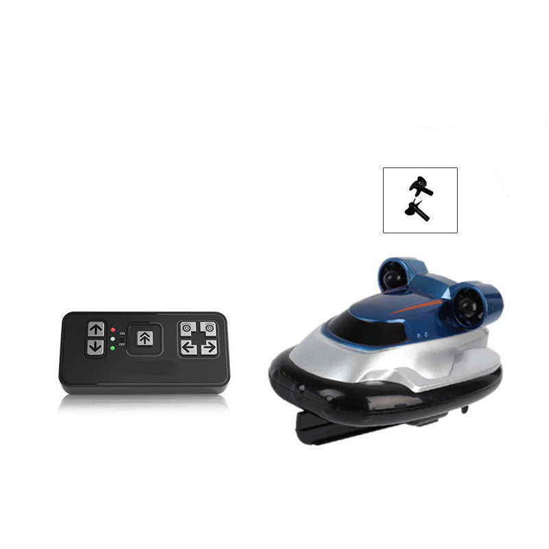Hjemix | Mini 2.4G RC høyhastighetsbåt med LED-lys✨