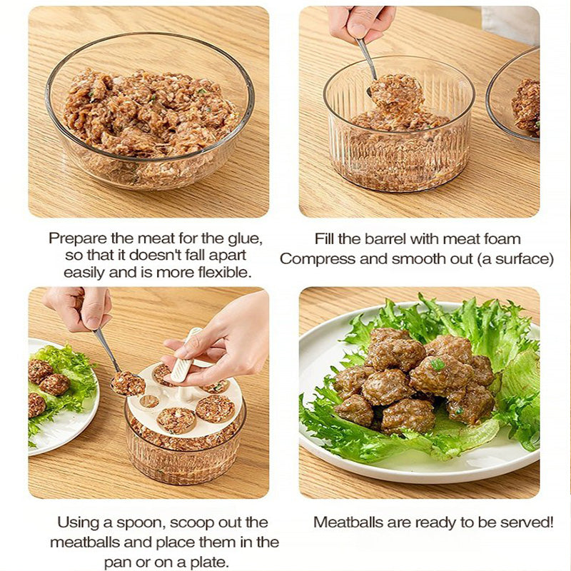 Hjemix | Gjennomsiktig kjöttboller-maker