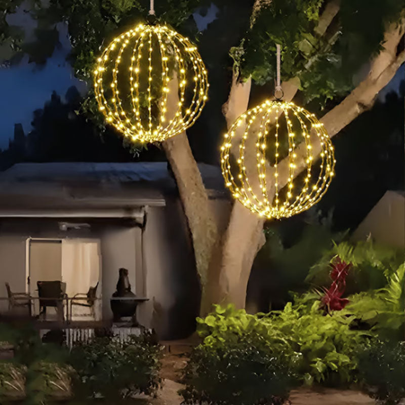 Hjemix | Hengende LED Kule Dekorasjon Lys
