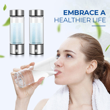 Hjemix | Hydrogen Wellness Bottle 💧 | Pure, Energized Water Anywhere 🌟