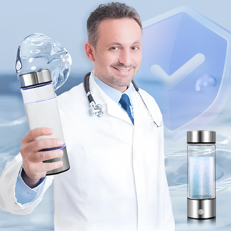 Hjemix | Hydrogen Wellness Bottle 💧 | Pure, Energized Water Anywhere 🌟