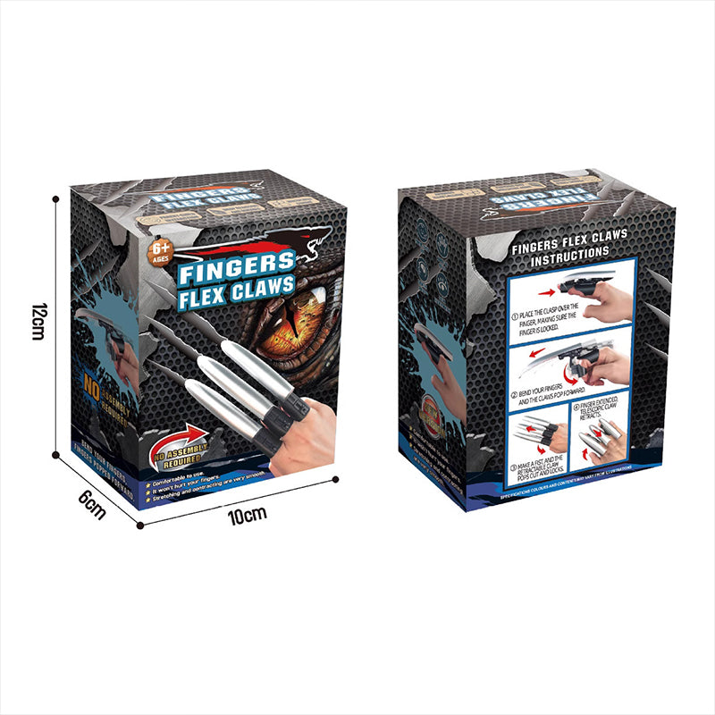 Hjemix | Uttrekkbar mekanisk ulveklo som fingerleketøy