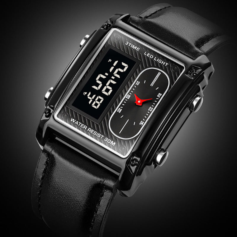 Hjemix | ⚡Tidsbegrenset Salg🔥Stilig multifunksjonell vanntett herreklokke