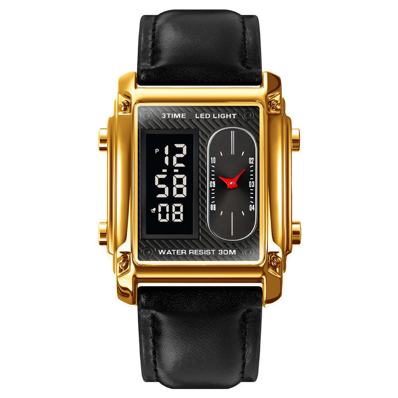 Hjemix | ⚡Tidsbegrenset Salg🔥Stilig multifunksjonell vanntett herreklokke