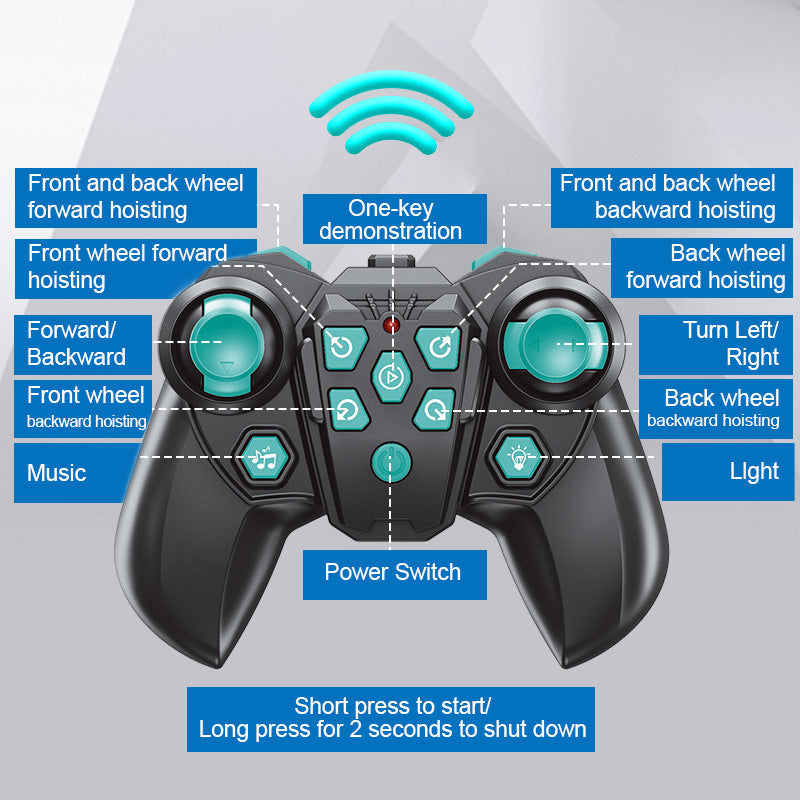 Hjemix | Gesture Sensing Stunt Robot Dog Bil Leker