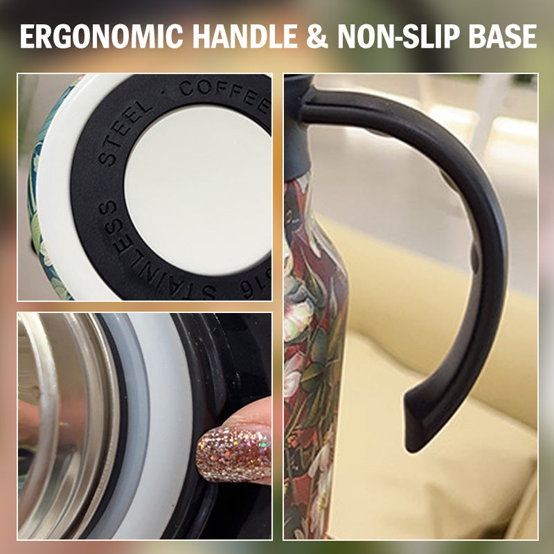 Hjemix | đ„Tidsbegrenset rabattđ„1000 ml vakuumisolert tekanne med sil