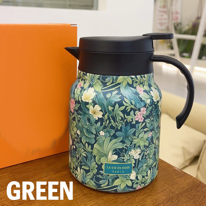 Hjemix | đ„Tidsbegrenset rabattđ„1000 ml vakuumisolert tekanne med sil