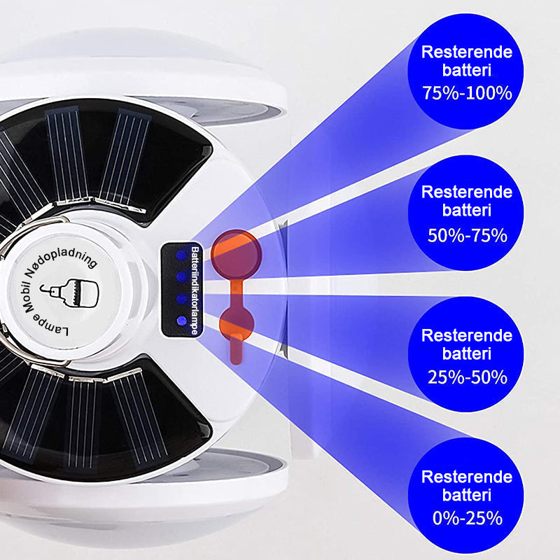 Hjemix | Sammenleggbar Sun Night Market Camping likte fotballlys
