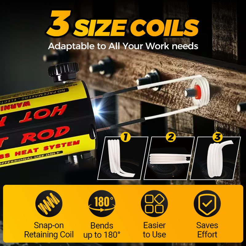 Hjemix | Magnetisk induksjonsvarmesett - 1100W induksjonsverktøy for fjerning av bolter