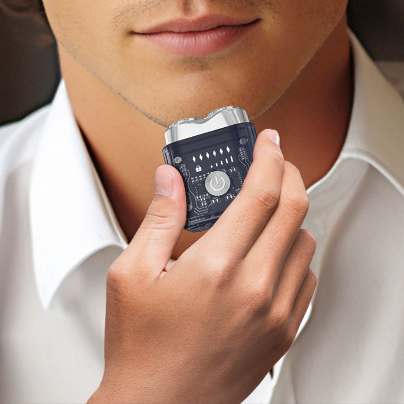 Hjemix | Futuristisk gjennomsiktig mini elektrisk glatt barbermaskin