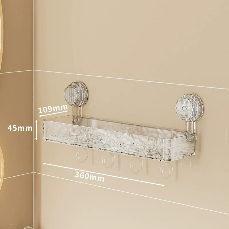 Hjemix | 🔥Vegghengt avtakbar sugekopphylle med kroker