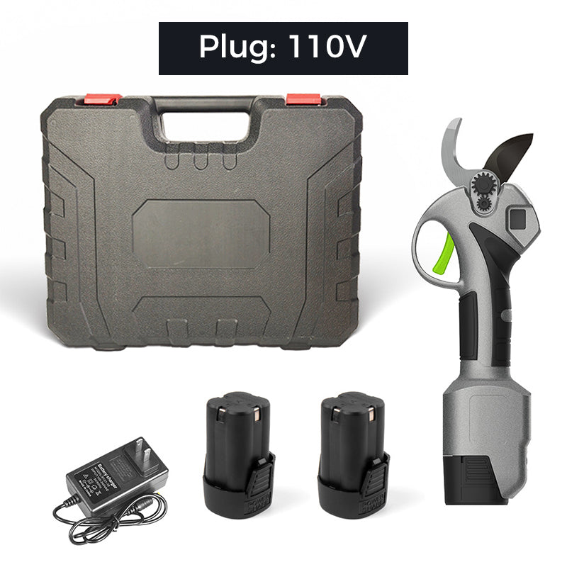 Hjemix | Elektrisk beskjæringssaks for hagen med batteri & lader