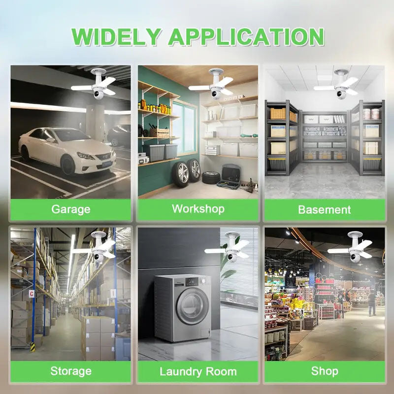 Hjemix | 🔥Trådløse sikkerhetskameraer med nattsyn og lyspære