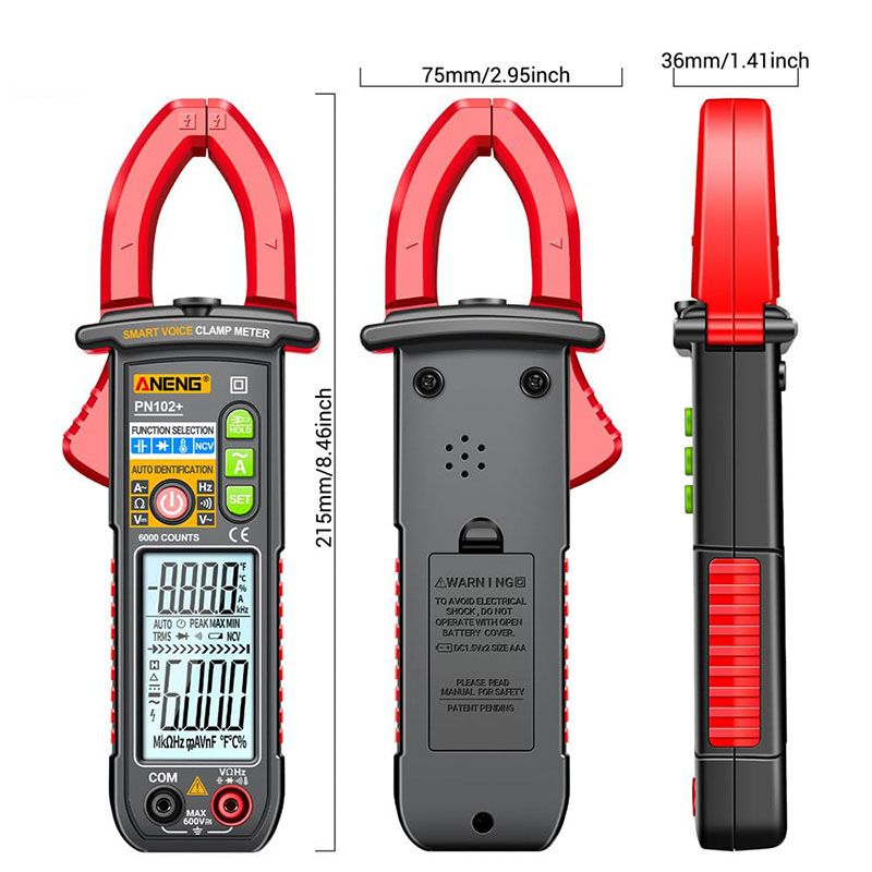 Hjemix | Intelligent stemmestyrt klemme-multimeter-tester