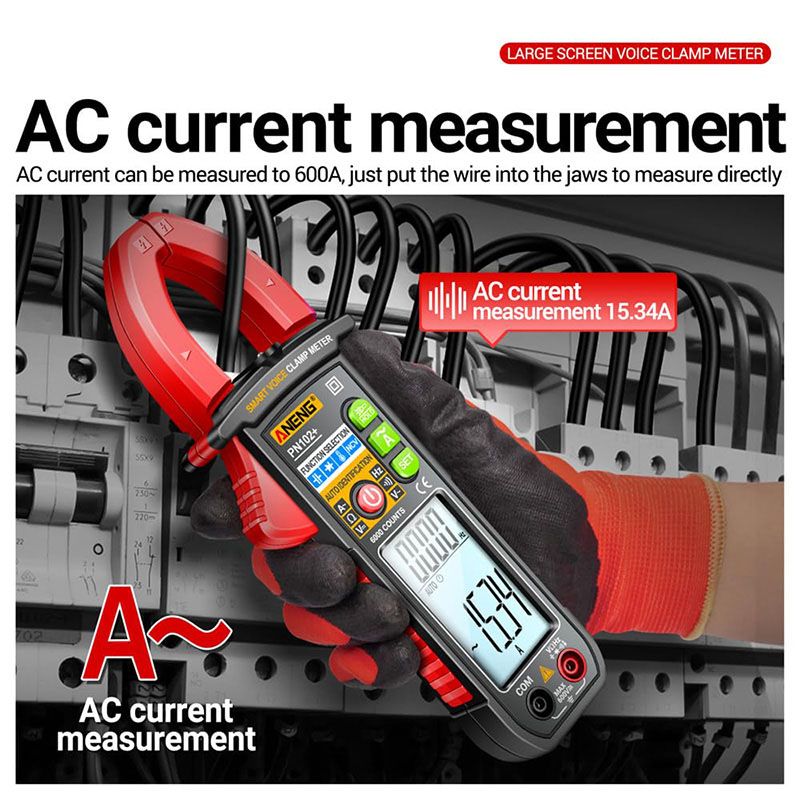 Hjemix | Intelligent stemmestyrt klemme-multimeter-tester