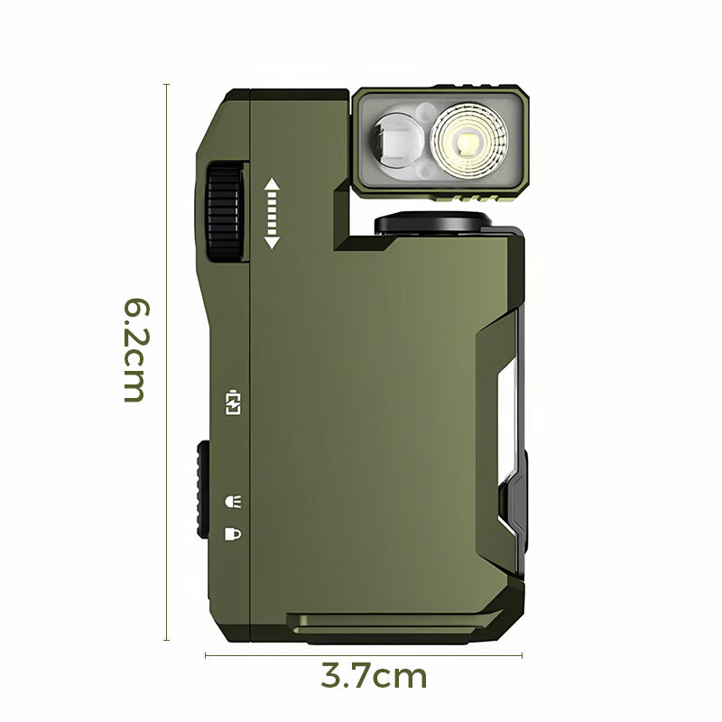 Hjemix | Bærbar minilommelykt med roterbart hode