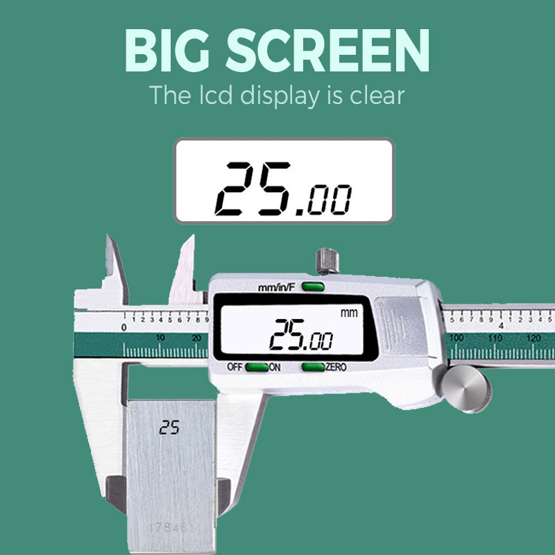 Hjemix | Digital caliper with large LCD screen