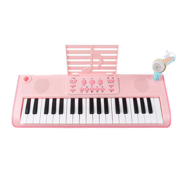 Hjemix | 37-tangenters pianotastatur for barn med mikrofon