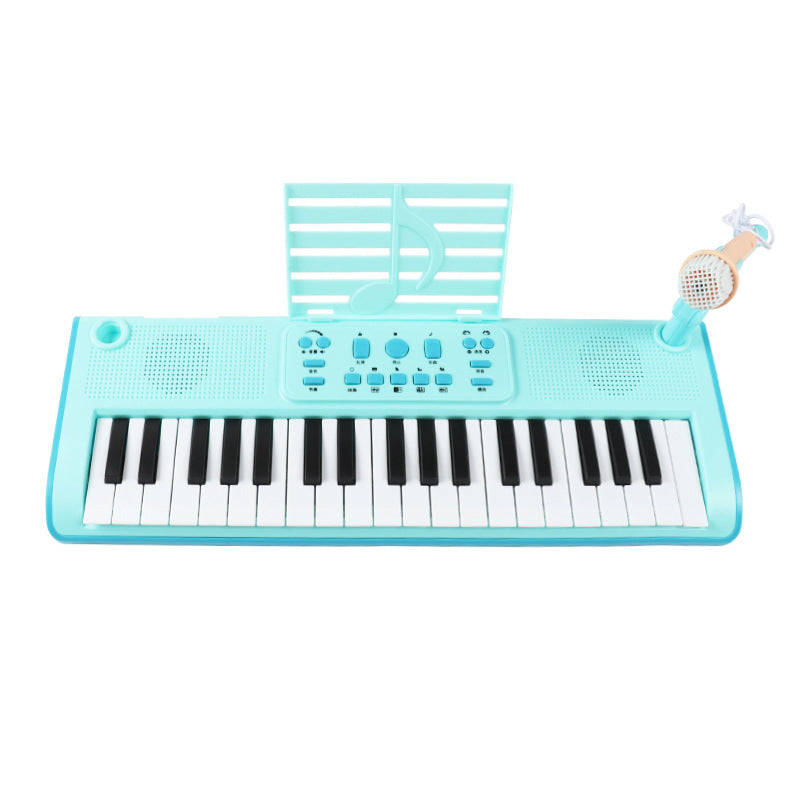Hjemix | 37-tangenters pianotastatur for barn med mikrofon