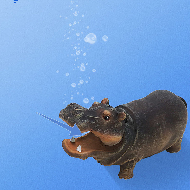 Hjemix | Akvarium Hippo Bobleddecorasjon