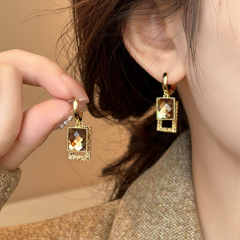 Hjemix | Dangle Hoop-øreringer for kvinner