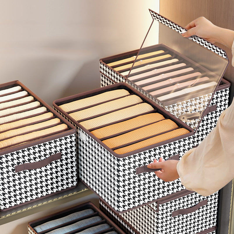 Hjemix | PP oppbevaringsboks for garderobeskap Oppbevaringsboks for klær