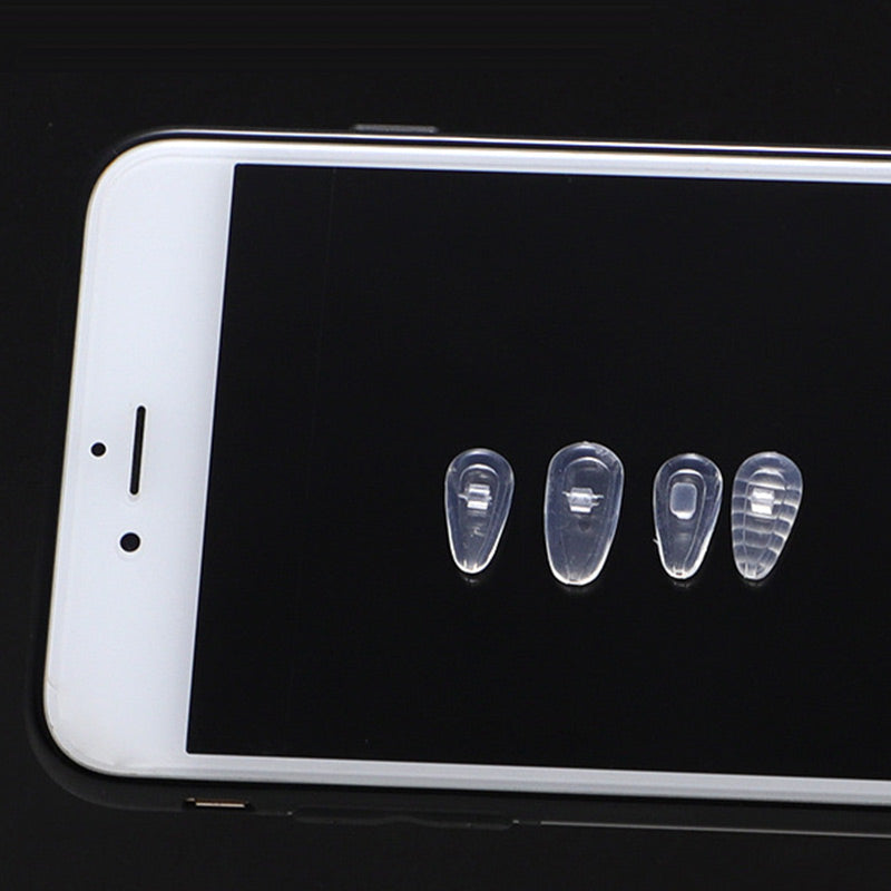 Hjemix | Glidesikre nesepoler i silikon for briller