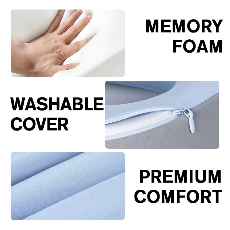 Hjemix | U-formet reise-nakkepute av minneskum