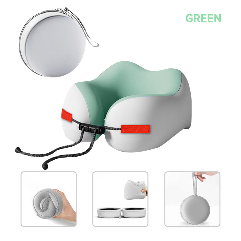 Hjemix | U-formet reise-nakkepute av minneskum