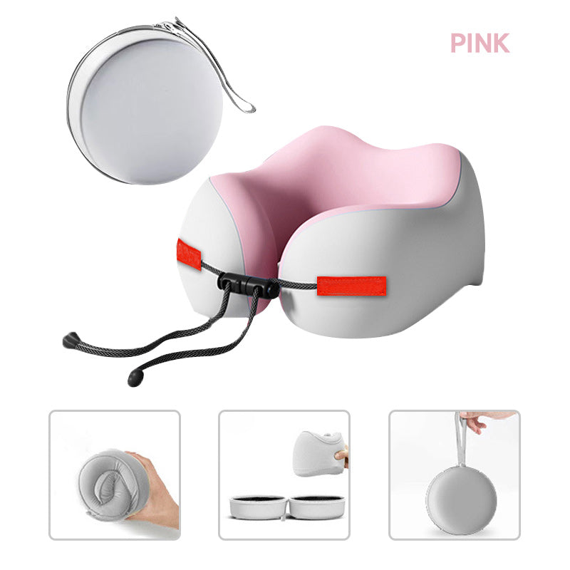 Hjemix | U-formet reise-nakkepute av minneskum