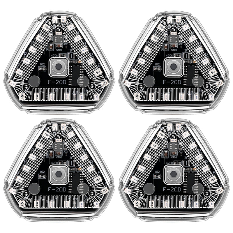 Hjemix | Superskarpe solcelleblinkende advarselslamper