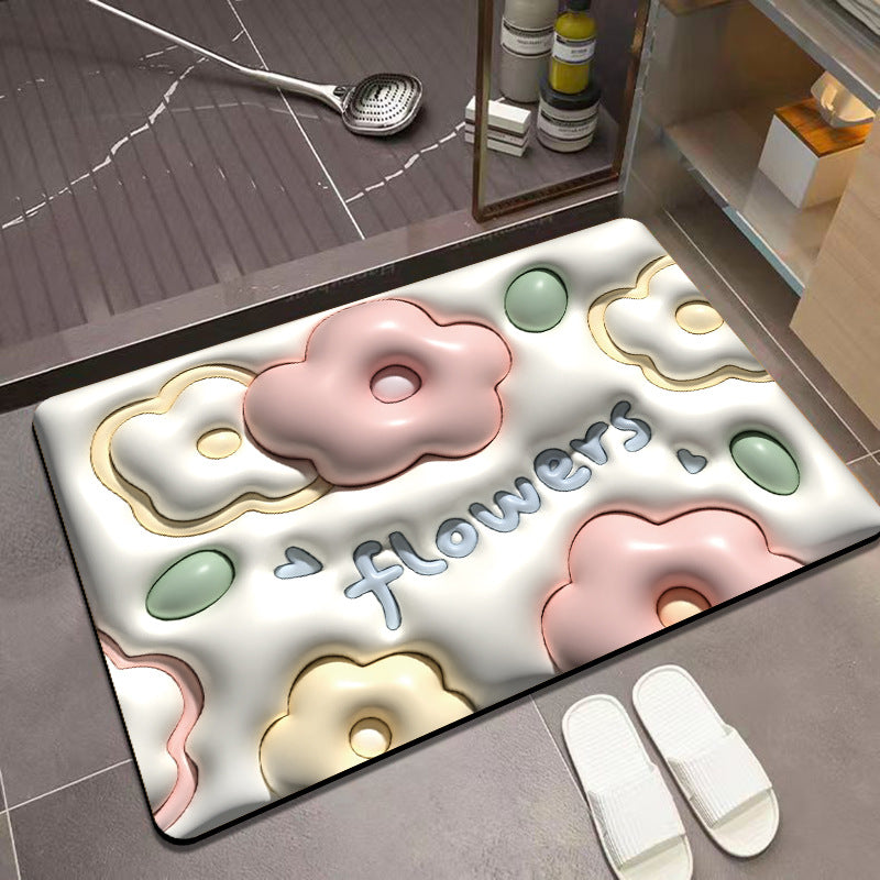 Hjemix | 3D visuell sklisikker absorberende matte