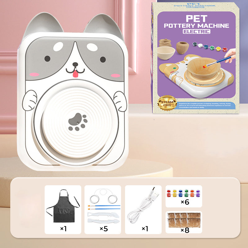 Hjemix | Søtt keramikkhjul-sett for barn