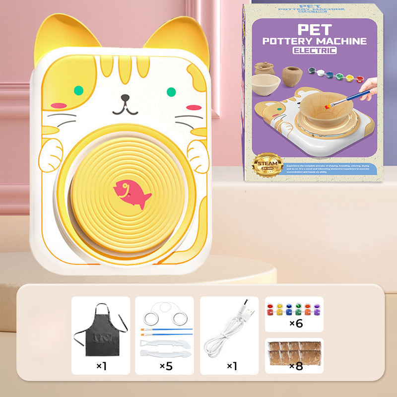 Hjemix | Søtt keramikkhjul-sett for barn