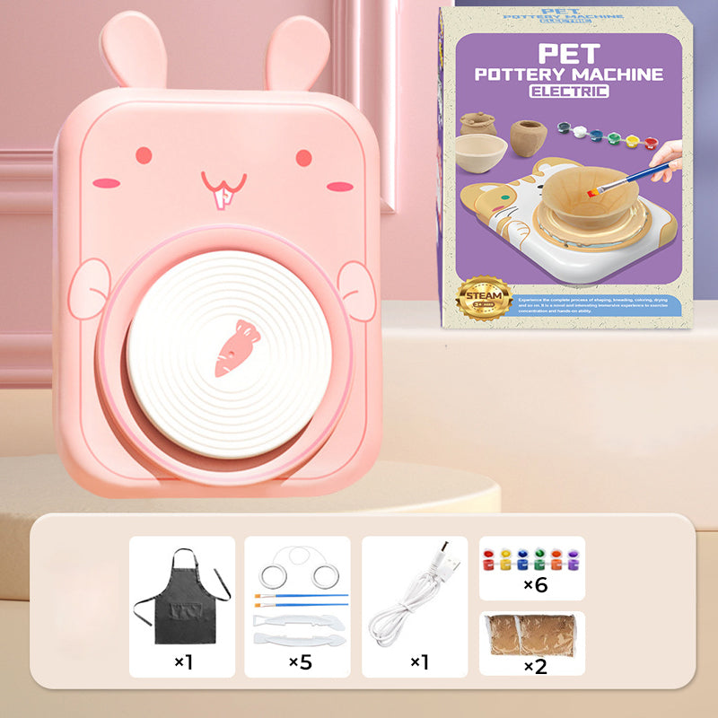 Hjemix | Søtt keramikkhjul-sett for barn