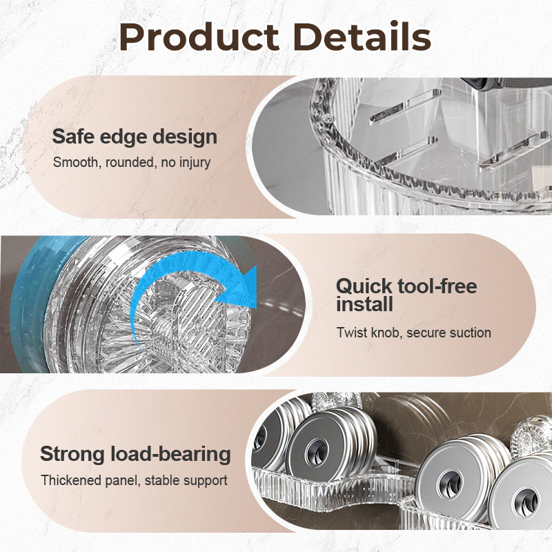 Hjemix | Universelt avtakbart oppbevaringsstativ for kraner