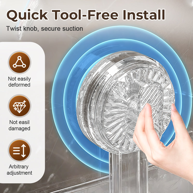 Hjemix | Universelt avtakbart oppbevaringsstativ for kraner