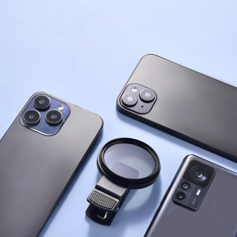 Hjemix | Ultratynn sirkulært polarisasjonsfilter med klemme