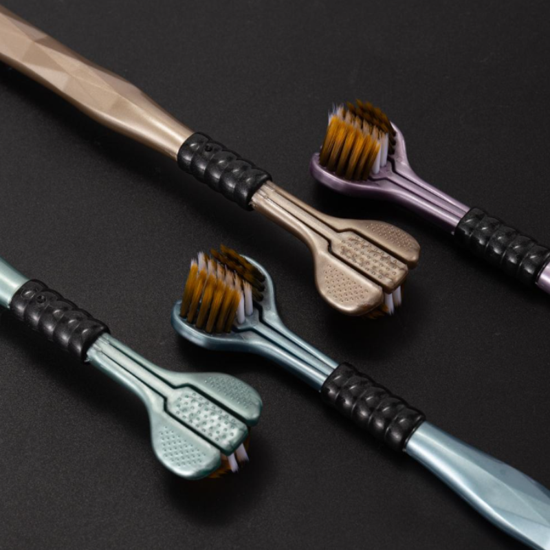 Hjemix | Tannbørste med tre hoder og flere vinkler - Sørger for din orale sikkerhet